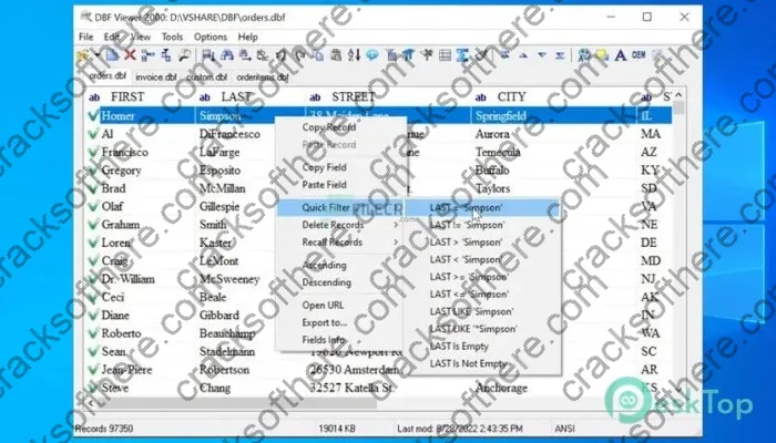 DBF Viewer 2000 Serial key v8.30 Free Full Activated