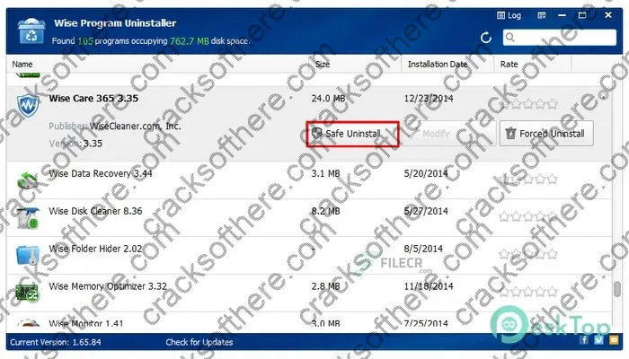 Wise Program Uninstaller Serial key 3.1.7.261 Activated Latest