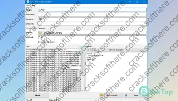 Vovsoft Regex Extractor Crack 2.3 Free Download